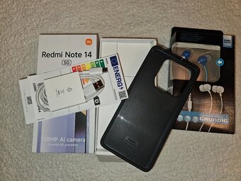 REDMI NOTE 14 5G,8/256 Gb,FARBA MIDNIGHT BLACK - 2