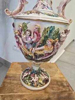 Porcelánová váza Capodimonte - 2