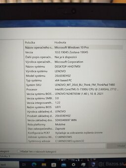 LENOVO ThinkPad T480 - 2