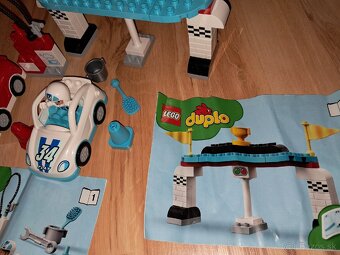 Lego duplo pretekárske autá - 2