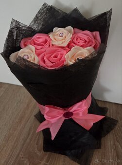 Saténová kytica - 2