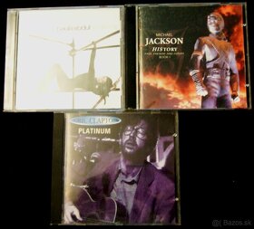 CD a MC  M. Jackson, Clapton, Latino, Senzus,.... - 2