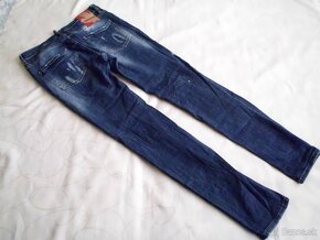 Dsquared dámske slim rifle s elastan tenšie M - 2
