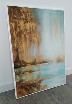 Ručne maľovaný obraz 70x50 cm - 2