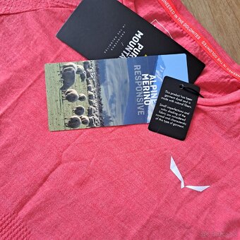 Salewa merino tricko - 2