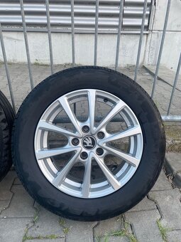 Letná sada kolies Škoda 205/60R16 - 2