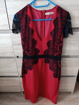 Elegantné mini šaty - 2