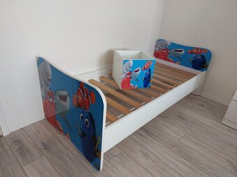 Posteľ a box na hračky Dory a Nemo - 2