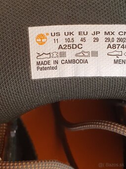 Nenosené topánky Timberland - 2