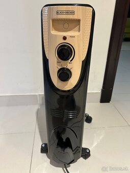 Elektrický olejový radiátor Black ‘n Decker - 2