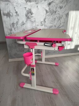 Detský rastúci písací stôl so stoličkou - 2