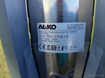 AL-KO Ponorné tlakové čerpadlo Dive 5600/44 - 2