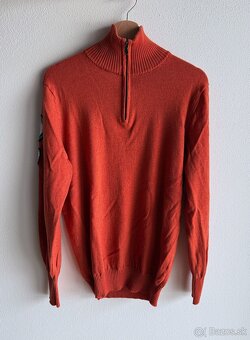 Zánovný luxusný merino sveter Amundsen Peak Half Zip - 2