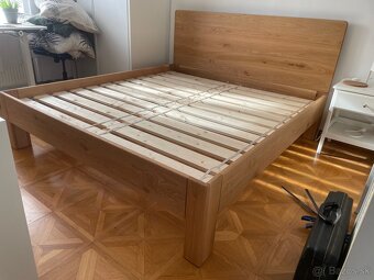 Dubová posteľ 180x200cm - 2