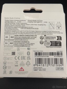 Redmi Buds 4 Active – Úplne nové, nerozbalené - 2