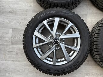 R16 ORIG.ZIMNÍ ALU KOLA MAZDA 3 205/60/16 95% - 2