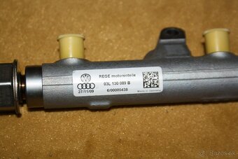 VAG 03L130089B 1.6 TDI KOMPLETNA PALIVOVÁ RAMPA - 2