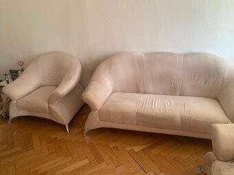 Predám gauč+ 2 kreslá - 2