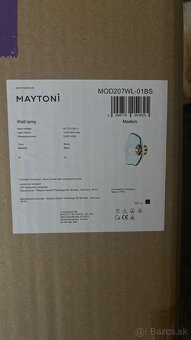 Nástenné svietidlo Maytoni Miracle MOD207WL-01BS - 2