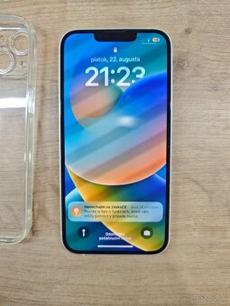 Predam nový IPhone 14 white 128gb - 2