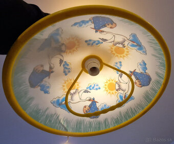 Detský motív – Letiaci bocian - 2