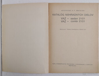 Katalóg náhradných dielov - VAZ 2101 (ŽIGULI) 2 - 2