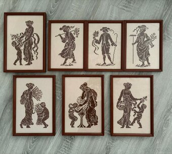 Ručne vyšívané sady obrázkov - 2