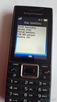 Sony ericsson J10i2 top stav - 2