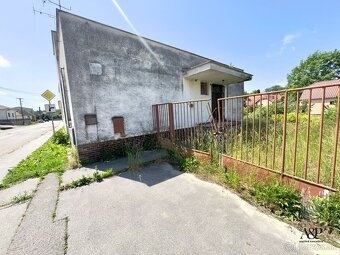 NA PREDAJ KOMERČNÝ OBJEKT SO ŠTÚDIOU NA BYTY, POZEMOK 1616M2 - 2