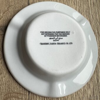 keramický popolník VINTAGEz Egypta za 10EUR - 2