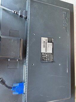 LCD Monitor Acer X203W s – 20", s reproduktormi, plne funkč - 2