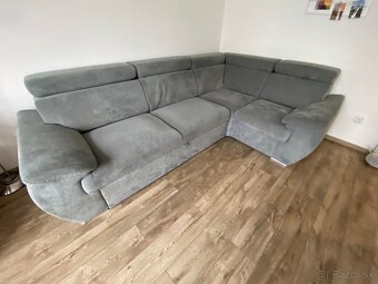Predám rohový gauč pravý rozkladací - 2