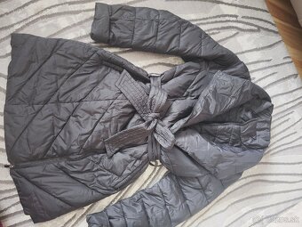 Dlhá čierna bunda zn.Medicine - 2