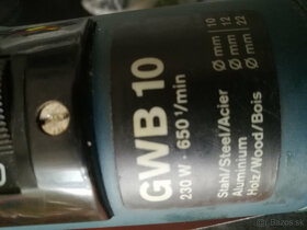 Uhlová vrtačka - 2