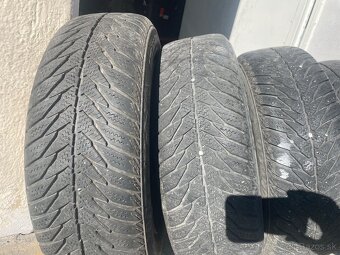 Predám  zimné kolesa na diskoch 175x65x14 - 2