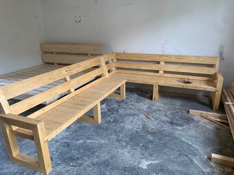 Drevené sedenie - 2