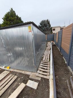 Stavebná búda - garáž - 2