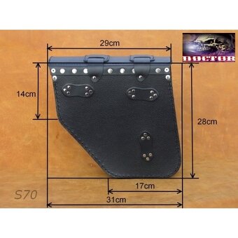 Brašna Harley Davidson Dyna,bober,stavby,aj. - 2