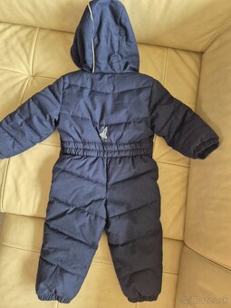 Detský zimný overal/ kombinéza veľkosť 92 - 2