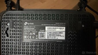 Predám 2x WIFI router TP LINK biely, čierny - 2