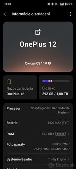 Predám Oneplus 12 1TB - 2