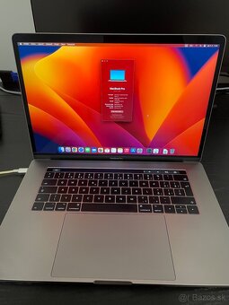 MacBook Pro Touchbar 15-inch, 2017 - 2