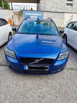 Volvo V50 kombi 2007, modrá metalíza, R design - 2