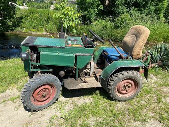 Malotraktor domácej výroby 4x4 - 2