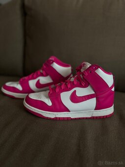 NIKE DUNK HIGH PINK PRIME – limitovaná farba, super stav - 2