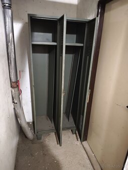 Šatňova skrinka, plechová - 2