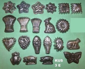 FORMIČKY A VYKRAJOVAČKY, DOBOVÉ na pečenie aj pre zberateľov - 2