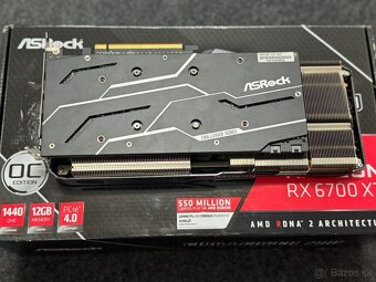 Predám kartu AsRock Radeon RX 6700XT CHALLENGER PRO OC 12G - 2