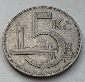5 korun 1927 - 2