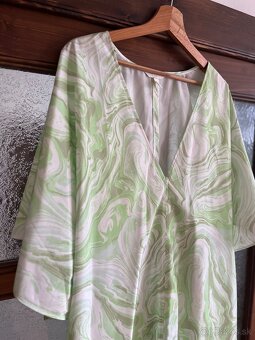 H&M zelené šaty č. XL - 2